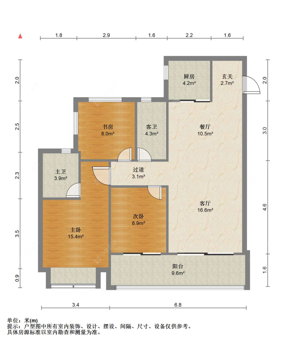 苏州建发和玺在售二手房源户型图_小牛看房