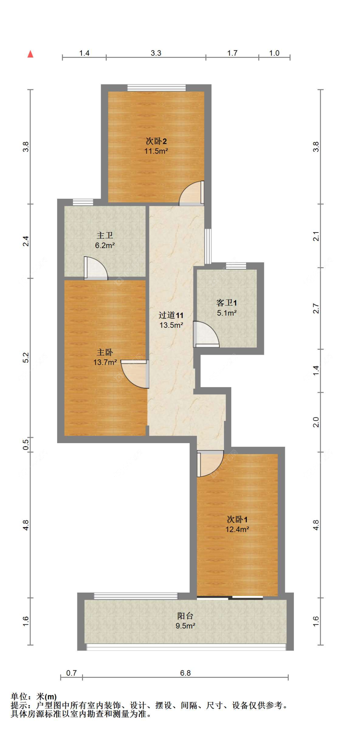 苏州建发御珑湾在售二手房源户型图_小牛看房