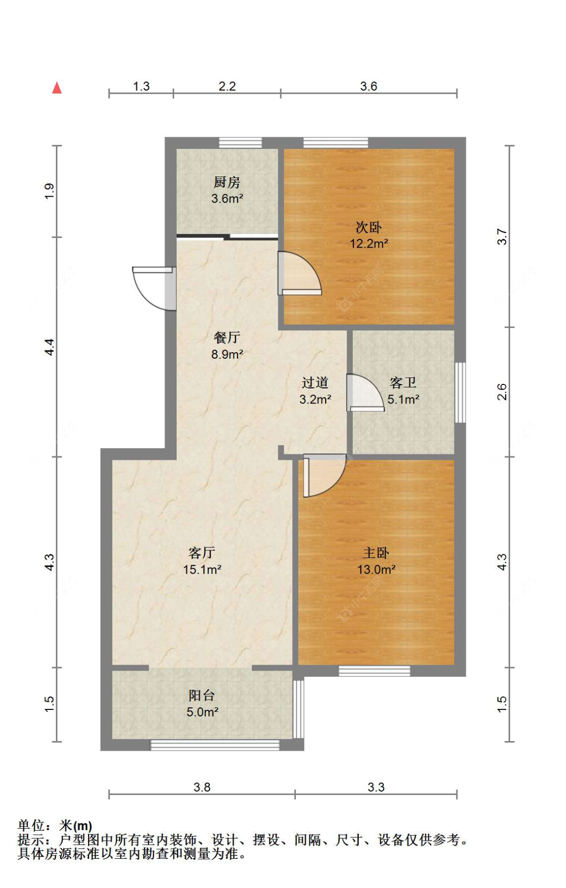 苏州西溪花苑在售二手房源户型图_小牛看房