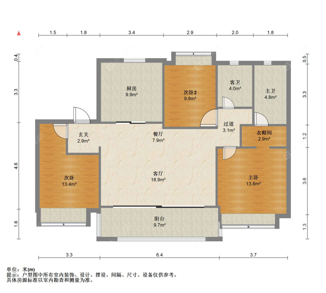 苏州朗诗乐府在售二手房源户型图_小牛看房