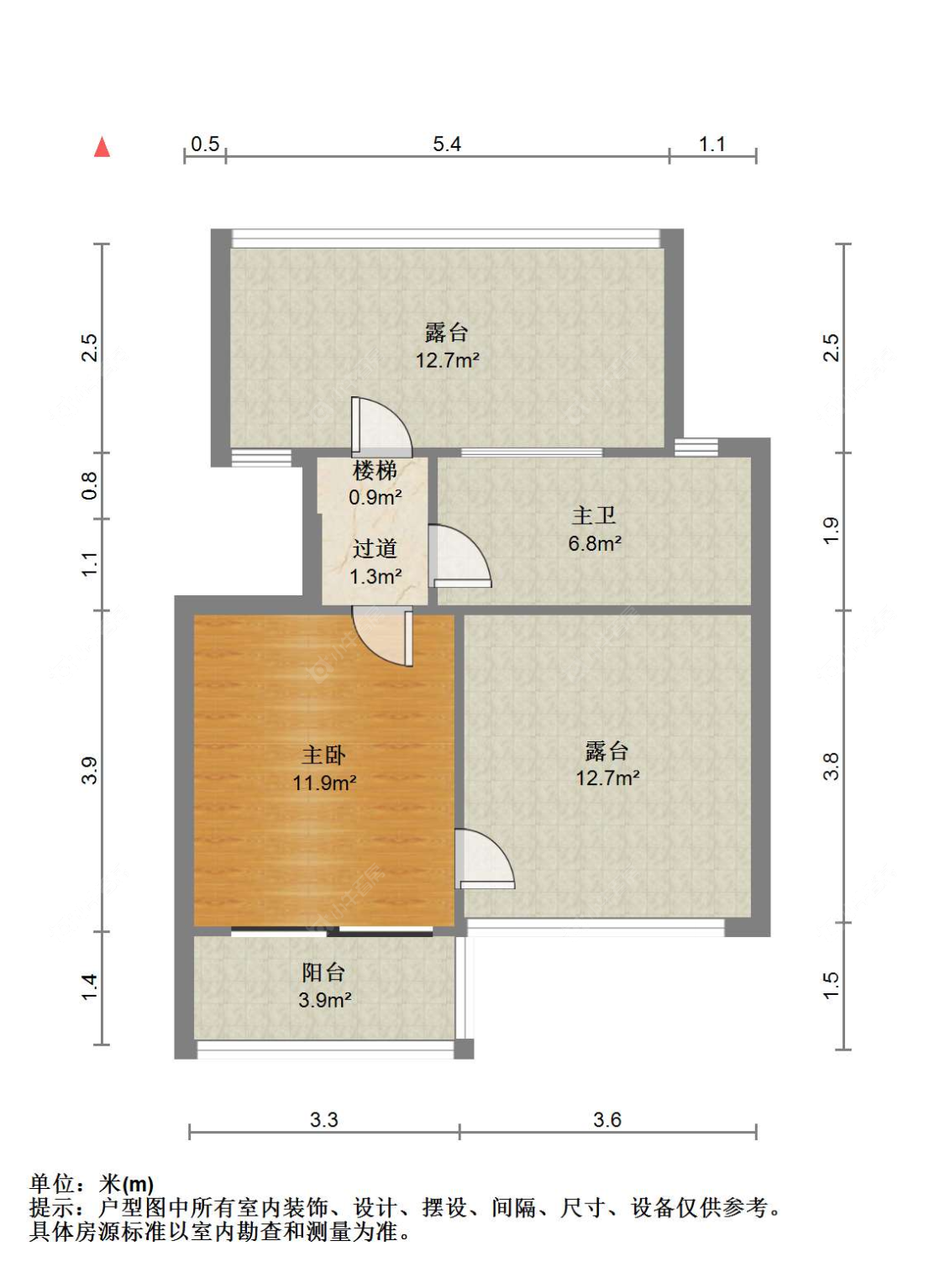 苏州大南二村在售二手房源户型图_小牛看房