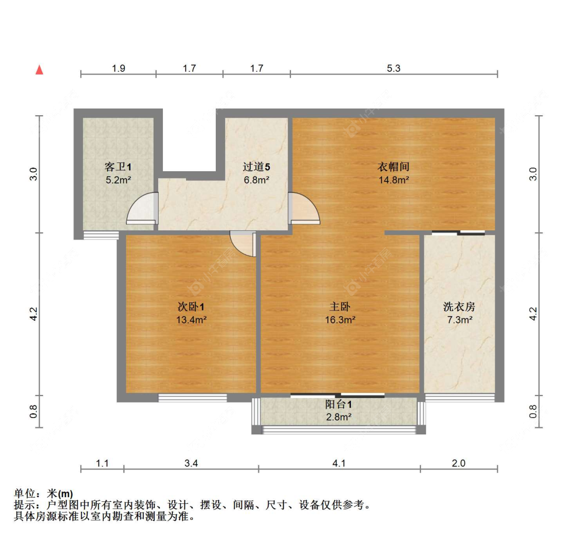 苏州君临新城在售二手房源户型图_小牛看房