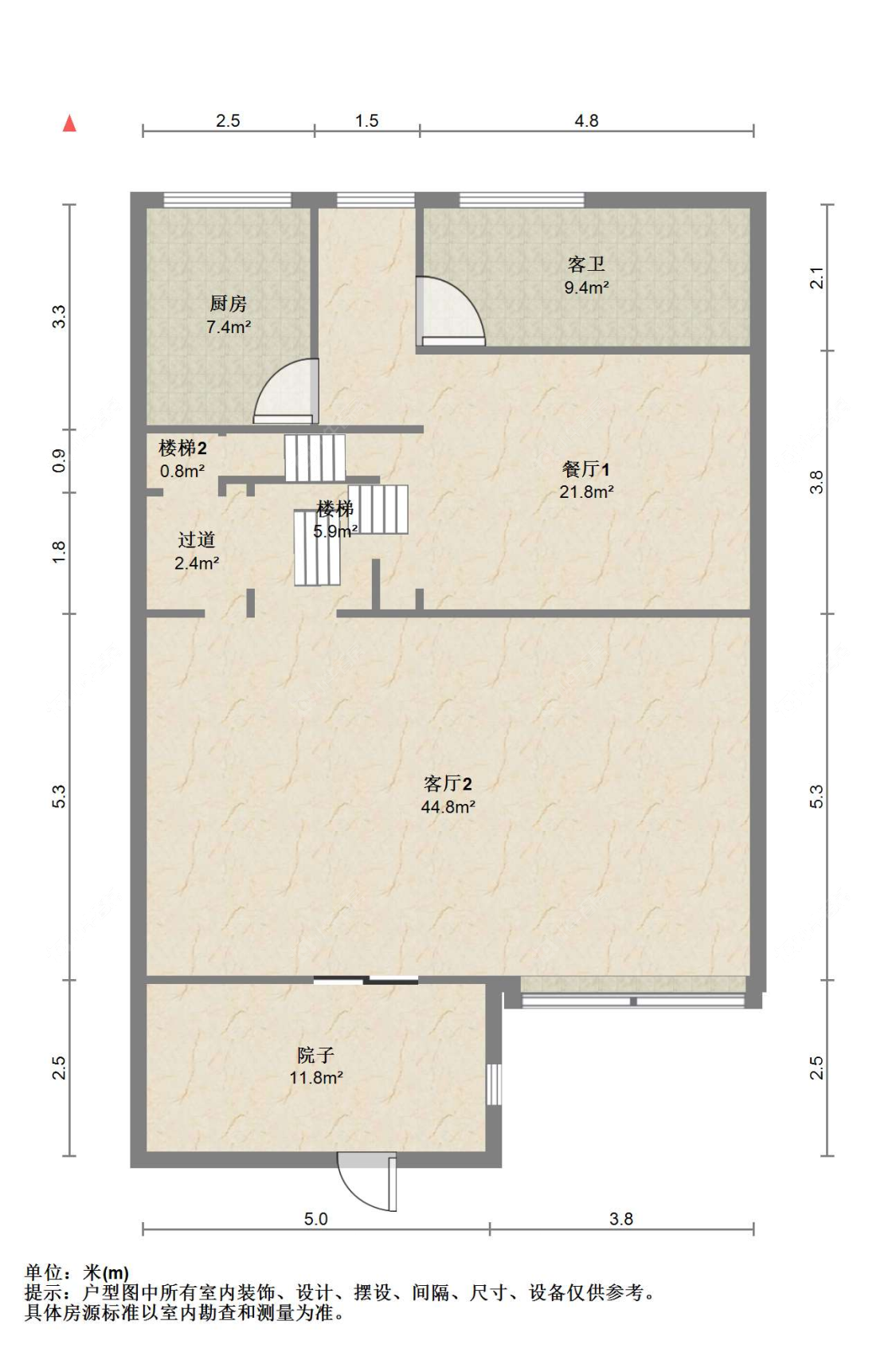 苏州帝景豪园在售二手房源户型图_小牛看房