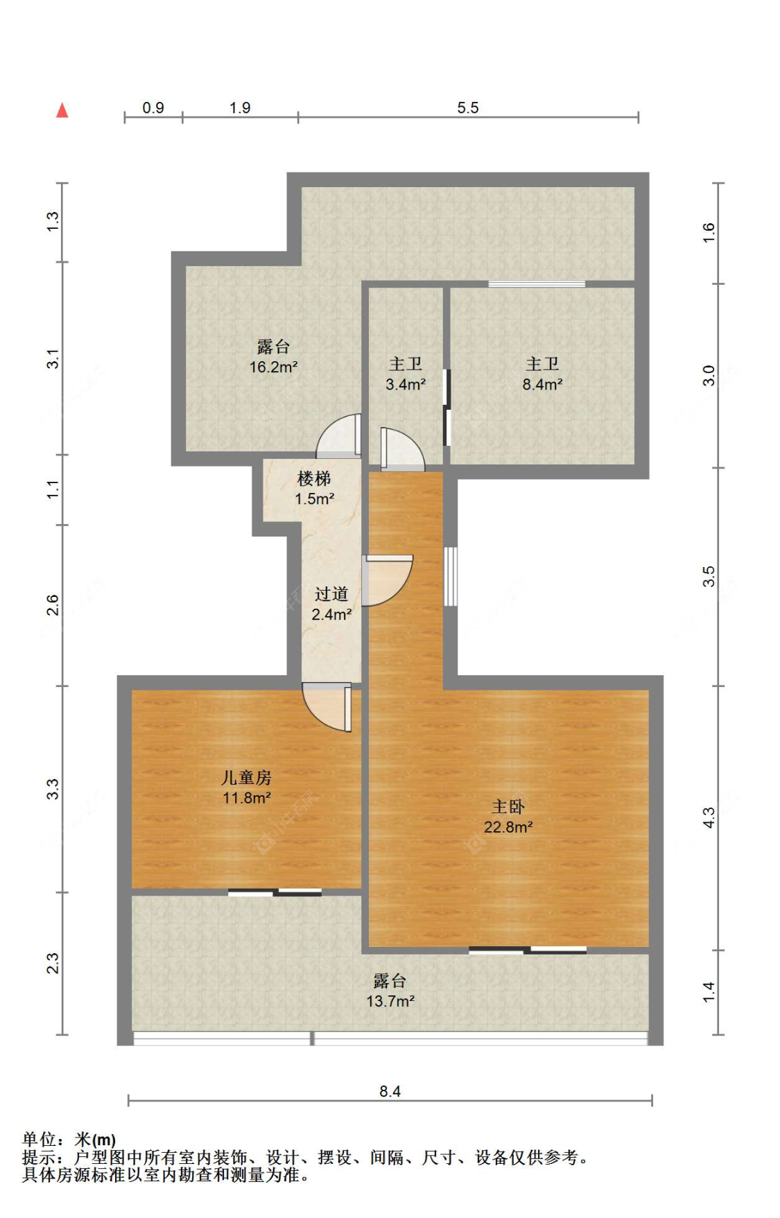 苏州世茂九溪墅(别墅)在售二手房源户型图_小牛看房