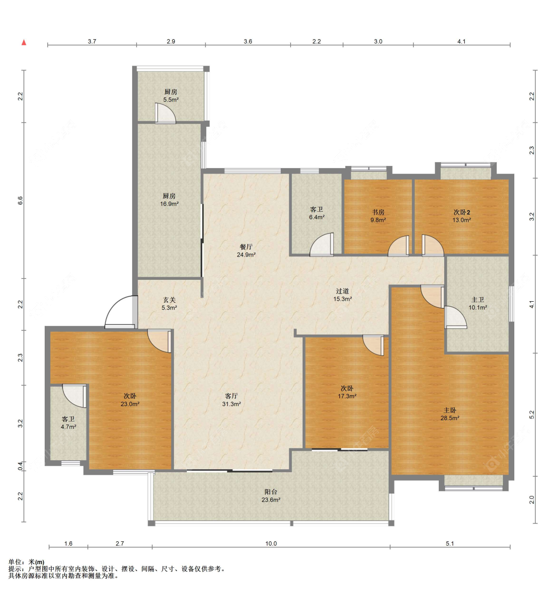 苏州碧桂园翡翠湾(一二期)在售二手房源户型图_小牛看房