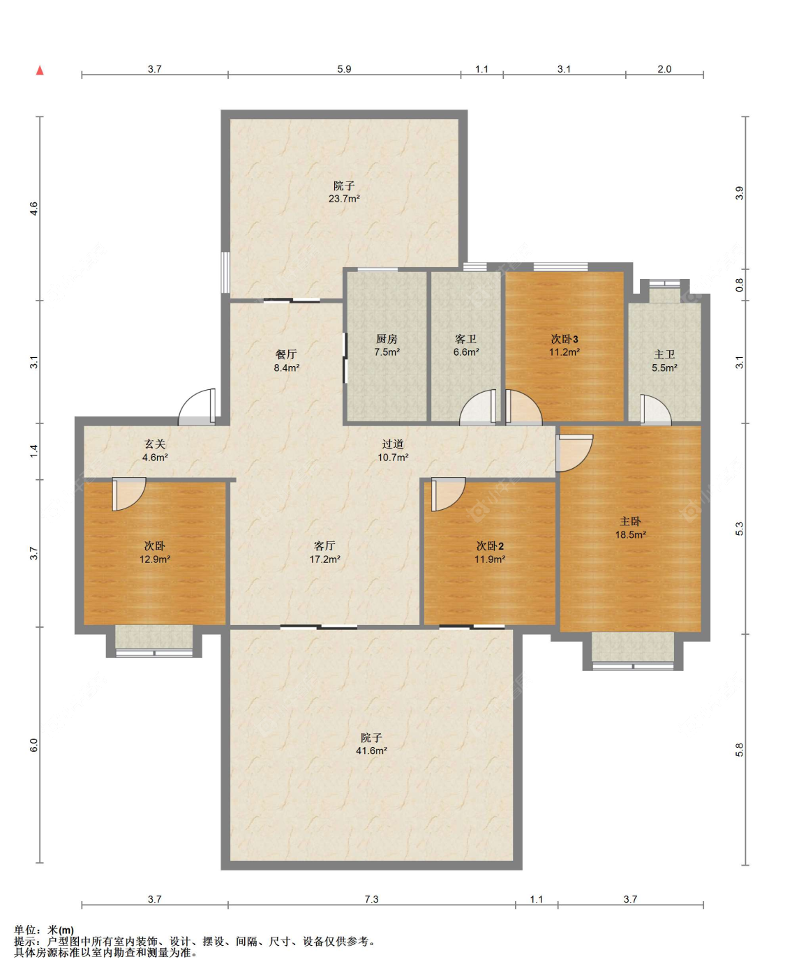 苏州云樾兰庭在售二手房源户型图_小牛看房