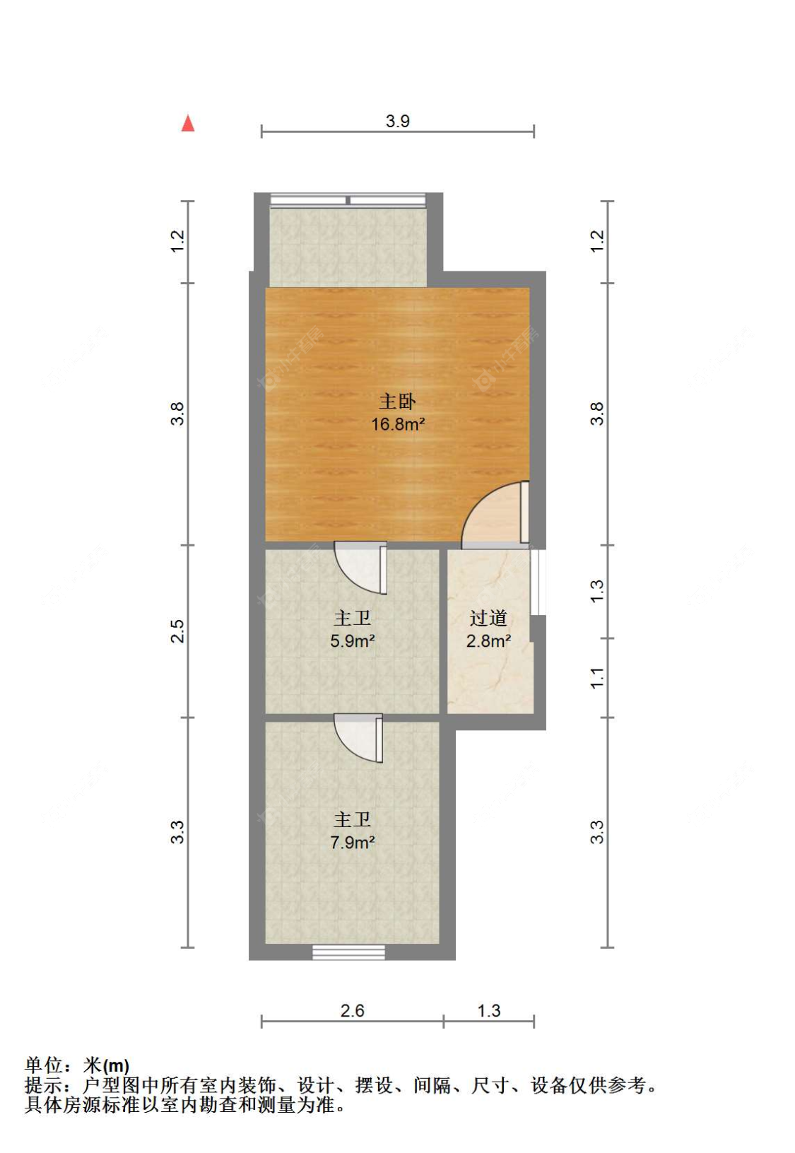 苏州世茂九溪墅(住宅)在售二手房源户型图_小牛看房