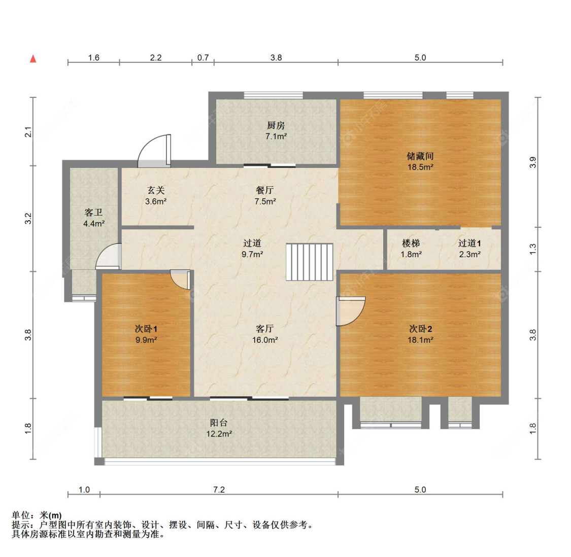 苏州锦润华庭在售二手房源户型图_小牛看房