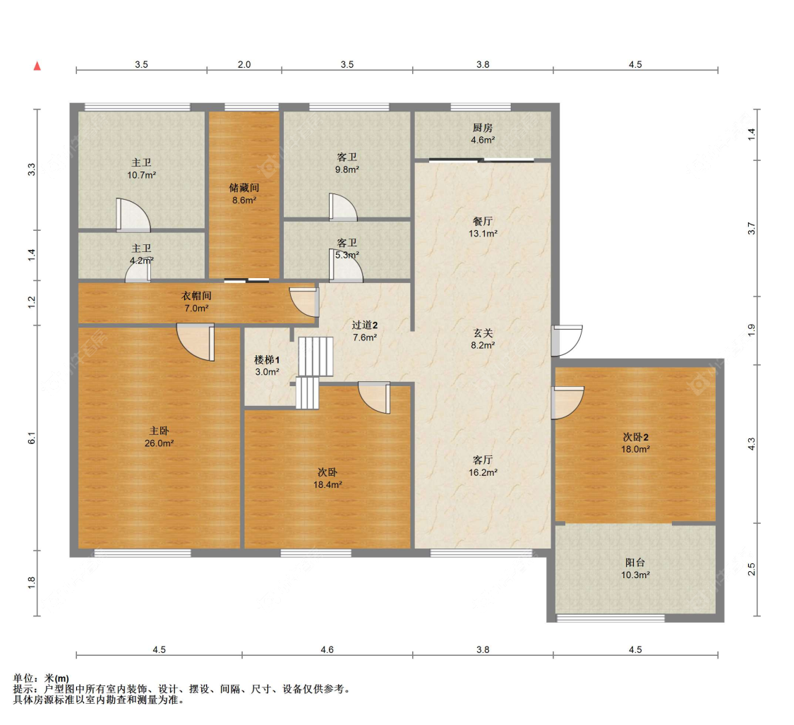 苏州中梁壹号院(一期)在售二手房源户型图_小牛看房