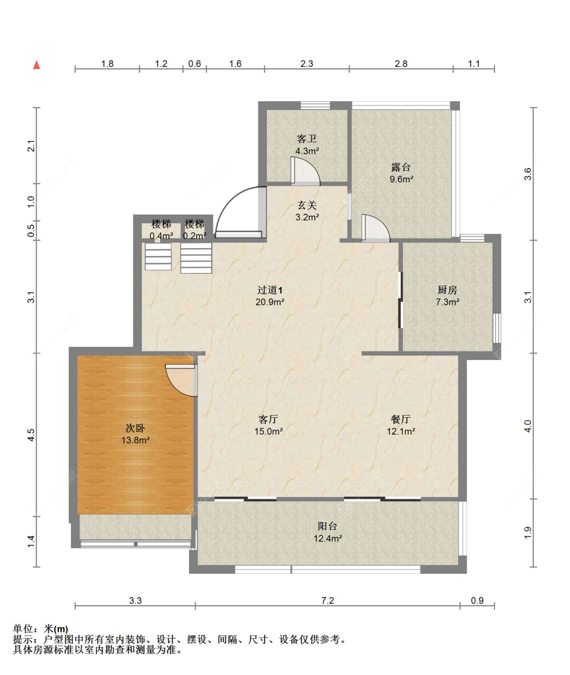 苏州中南樾府在售二手房源户型图_小牛看房