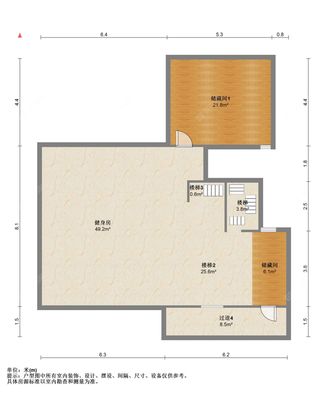 苏州世茂九溪墅(别墅)在售二手房源户型图_小牛看房
