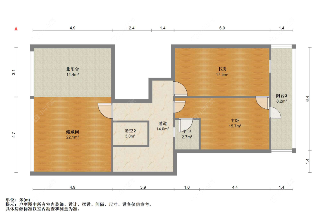 苏州缇香世家在售二手房源户型图_小牛看房