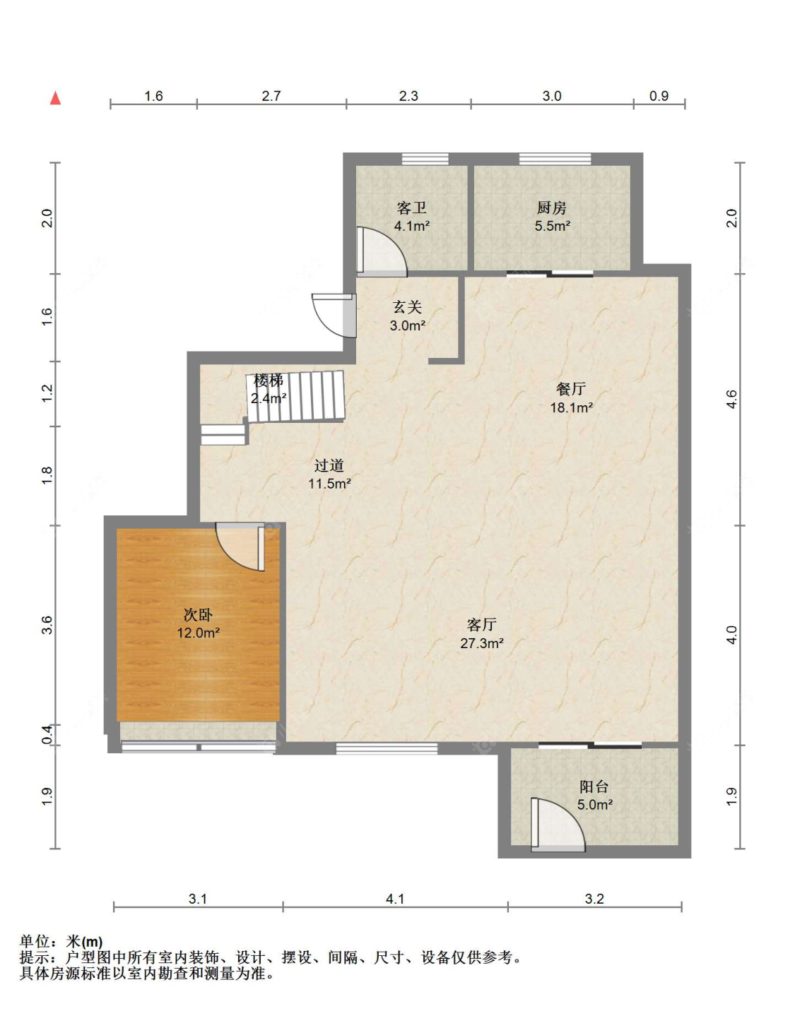 苏州湖悦天境在售二手房源户型图_小牛看房