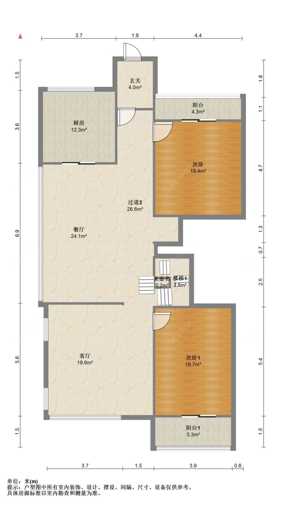 苏州缇香世家在售二手房源户型图_小牛看房