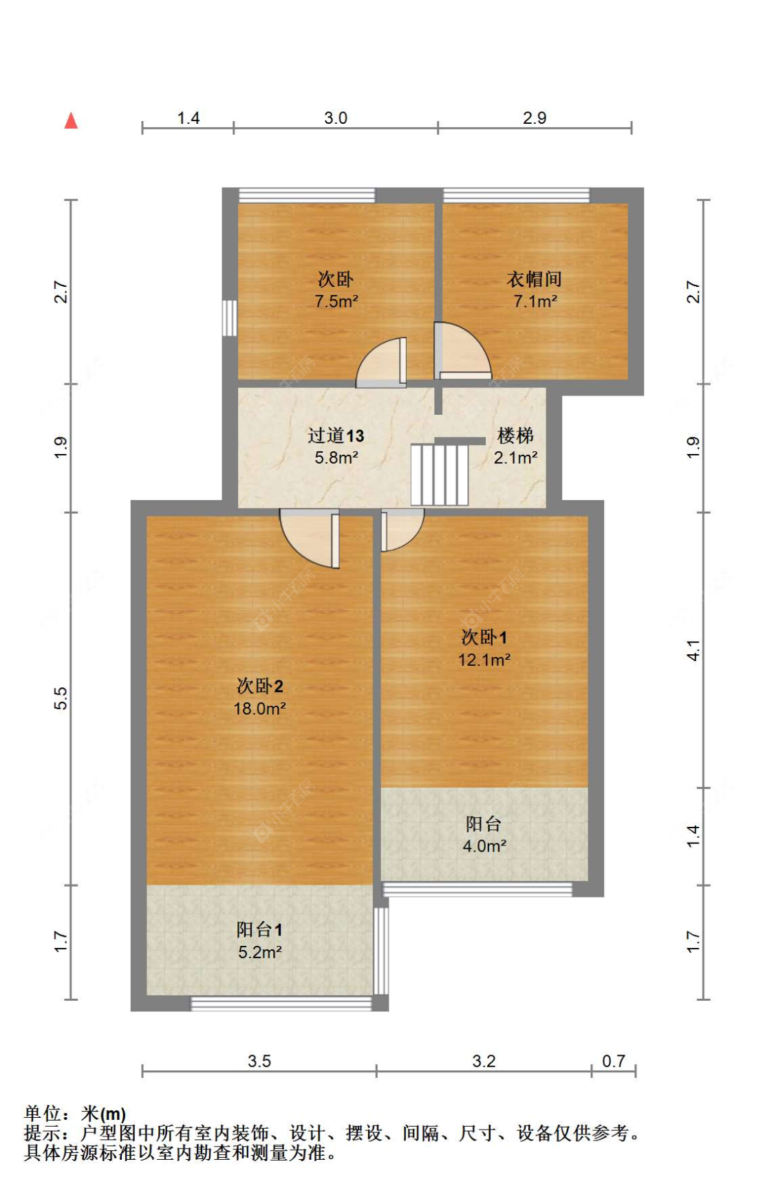 苏州江城源著花苑在售二手房源户型图_小牛看房
