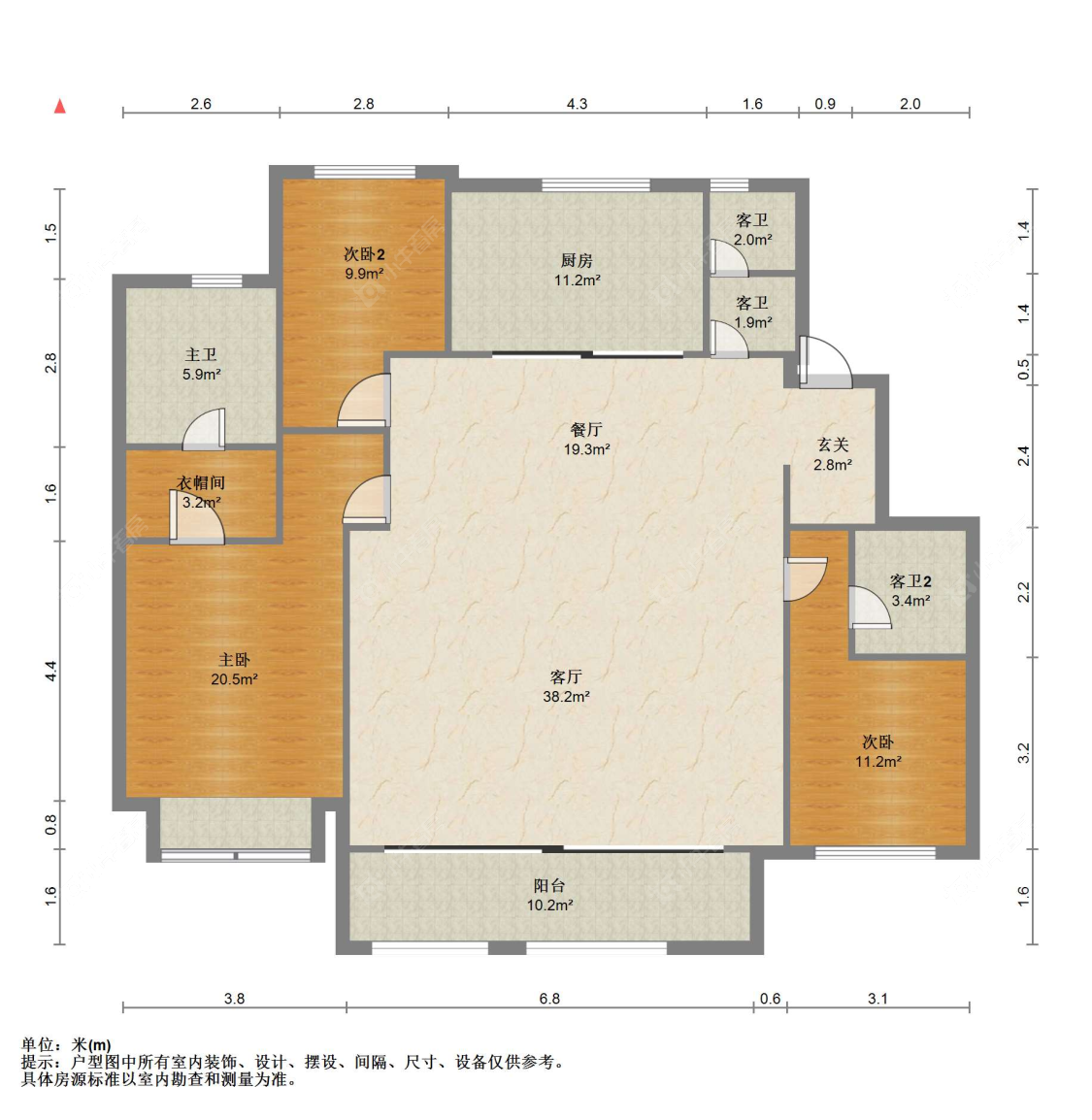 苏州暨阳府在售二手房源户型图_小牛看房