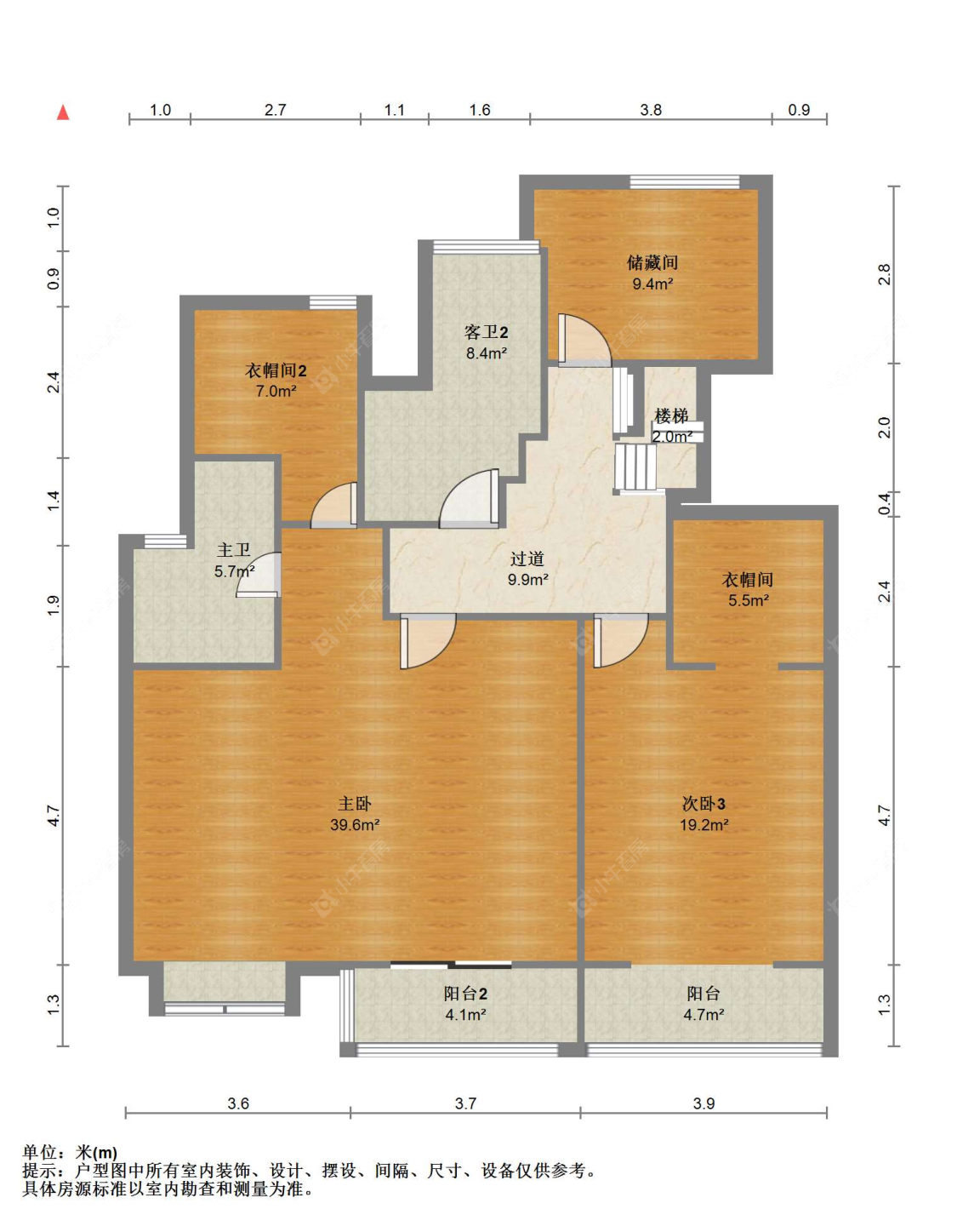 苏州翔和庭院在售二手房源户型图_小牛看房