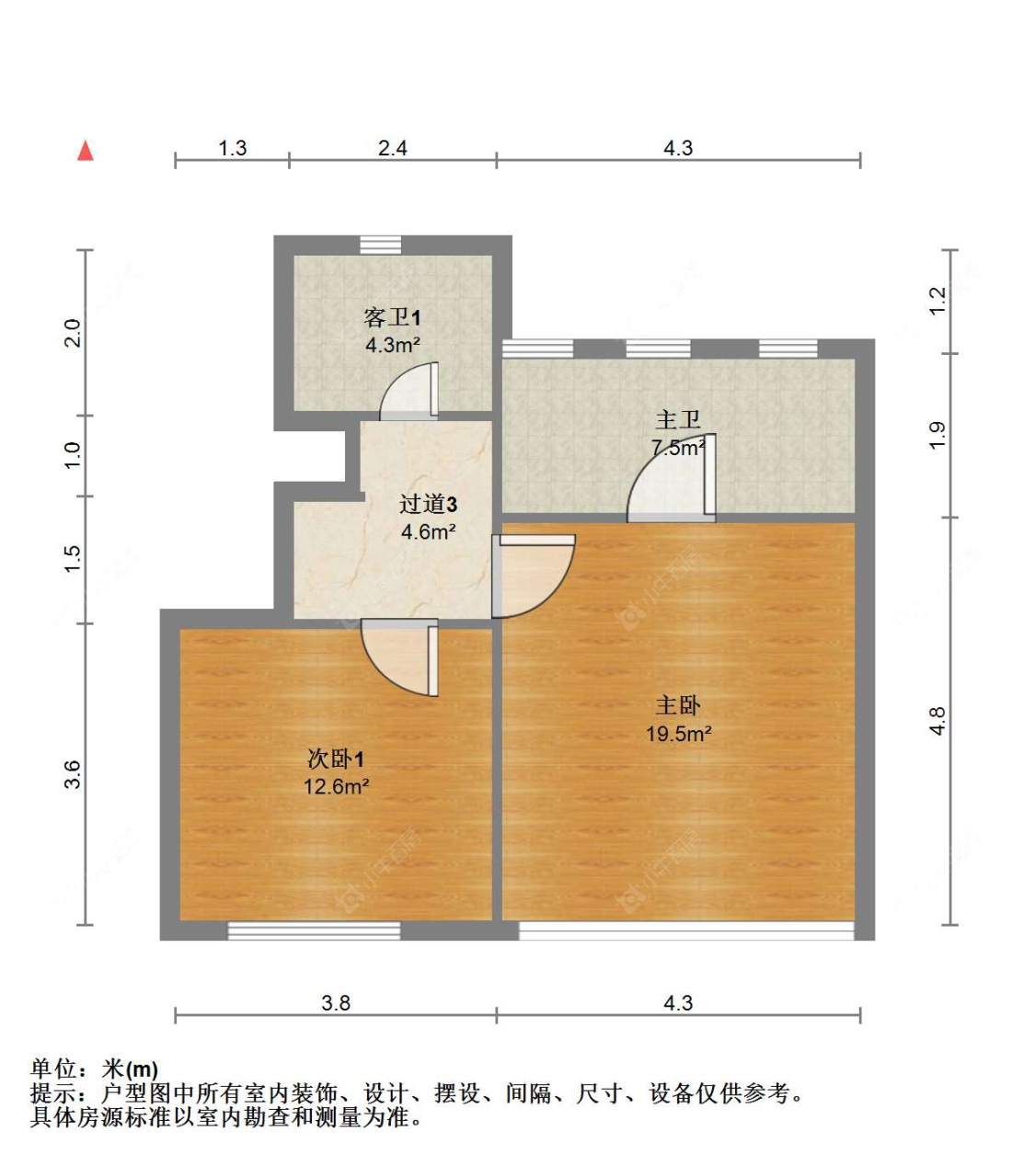 苏州湖悦天境在售二手房源户型图_小牛看房