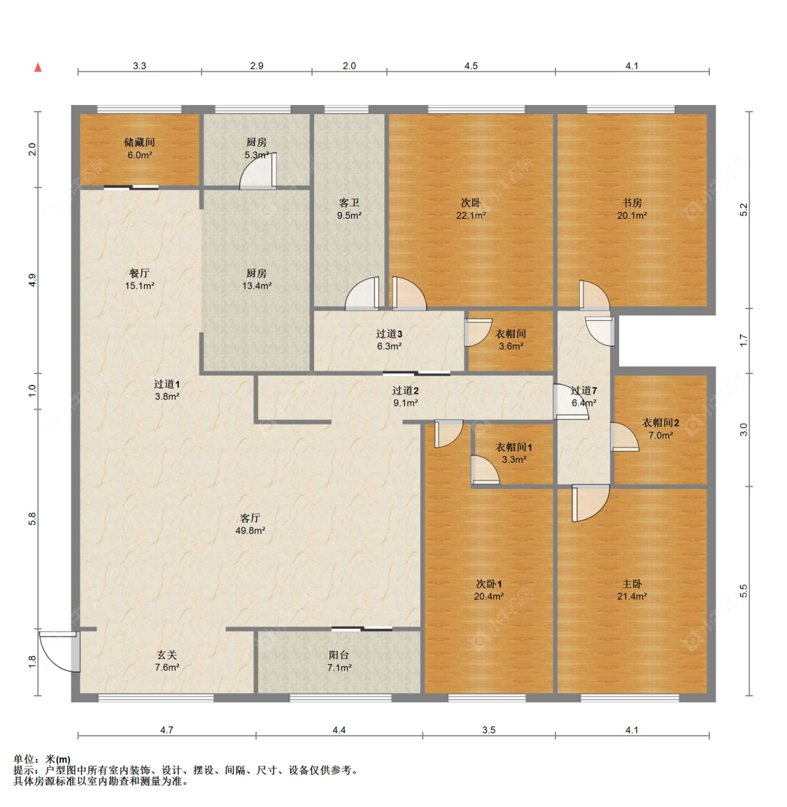 苏州君临新城在售二手房源户型图_小牛看房