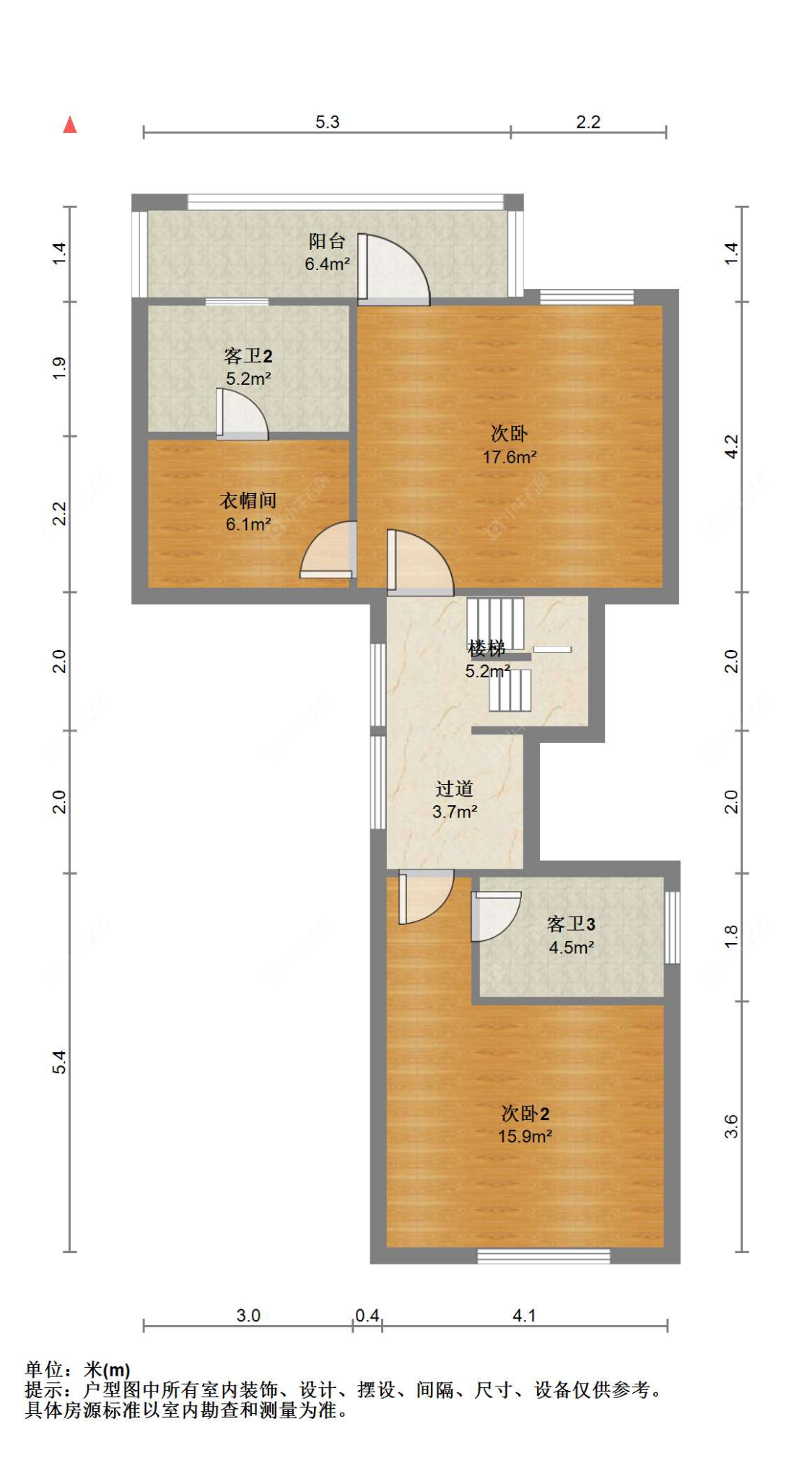 苏州世茂九溪墅(别墅)在售二手房源户型图_小牛看房