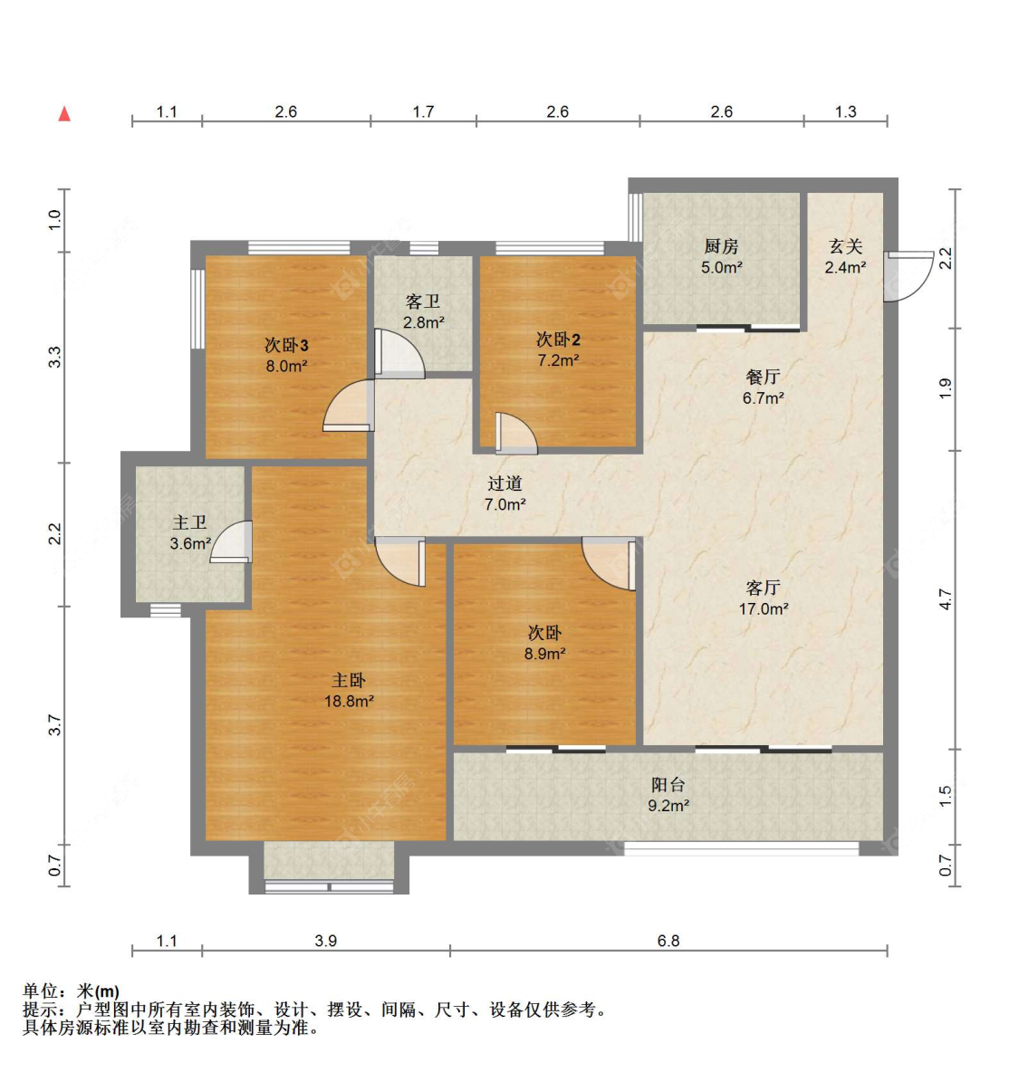 苏州建发和玺在售二手房源户型图_小牛看房