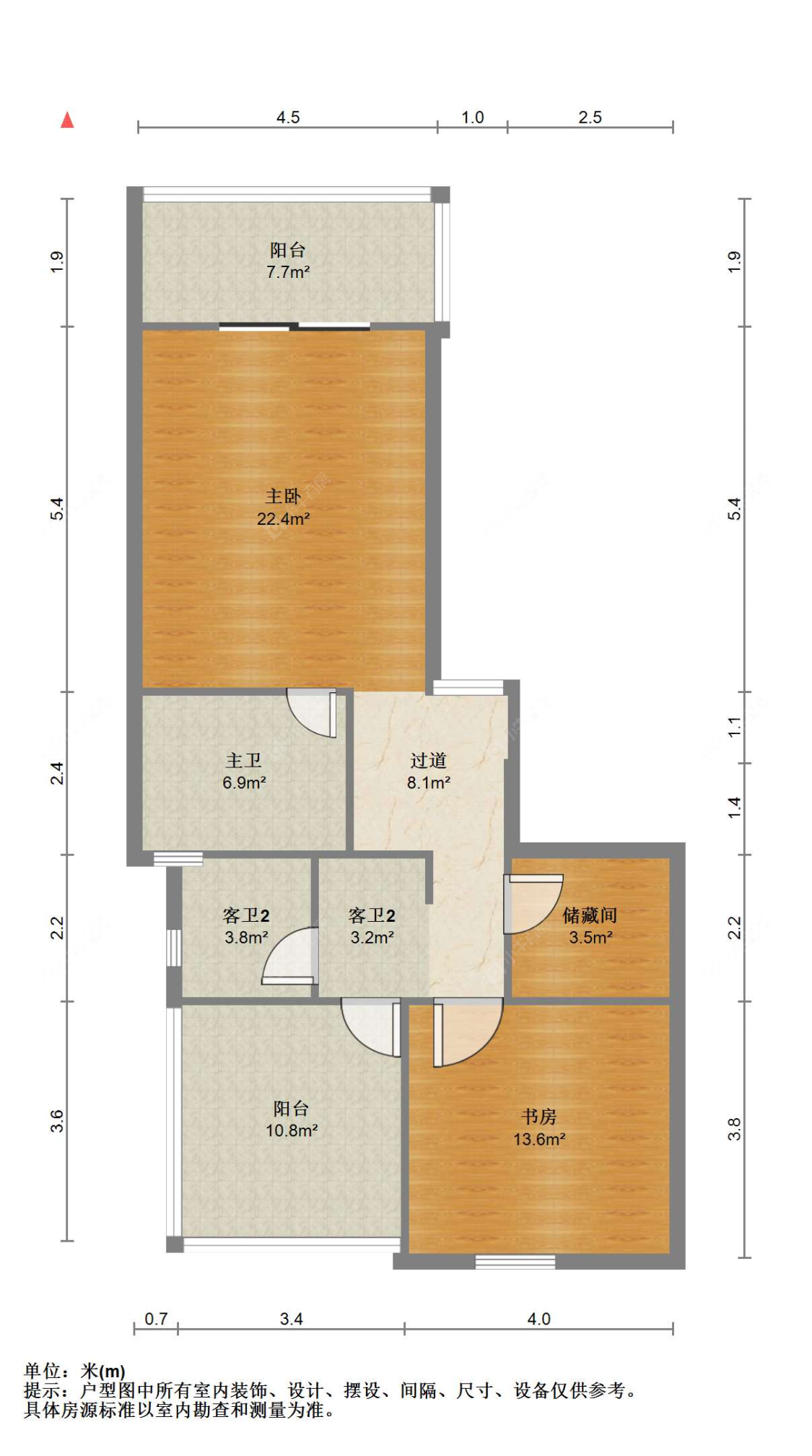 苏州世茂九溪墅(别墅)在售二手房源户型图_小牛看房