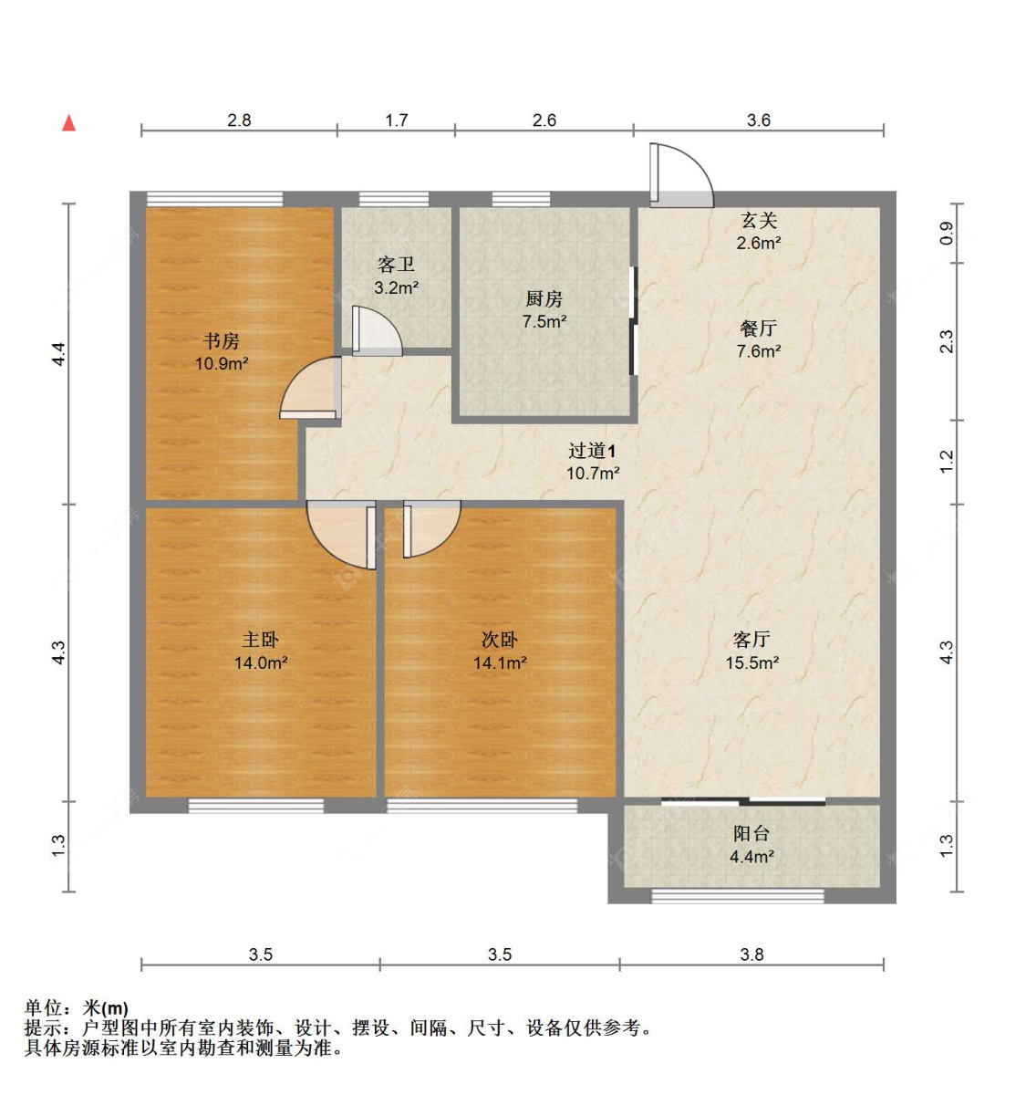 苏州朗诗国泰城在售二手房源户型图_小牛看房