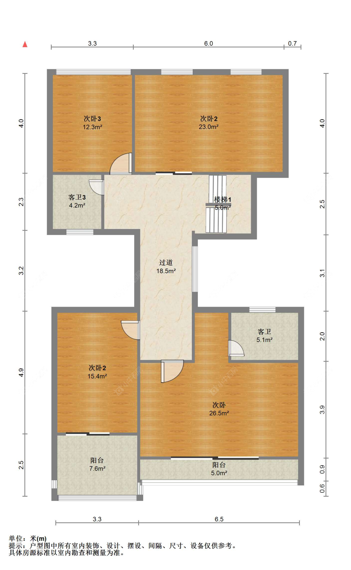 苏州香蜜湖公馆(别墅)东区在售二手房源户型图_小牛看房