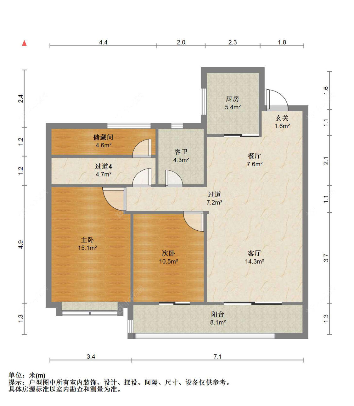 苏州建发御珑湾在售二手房源户型图_小牛看房
