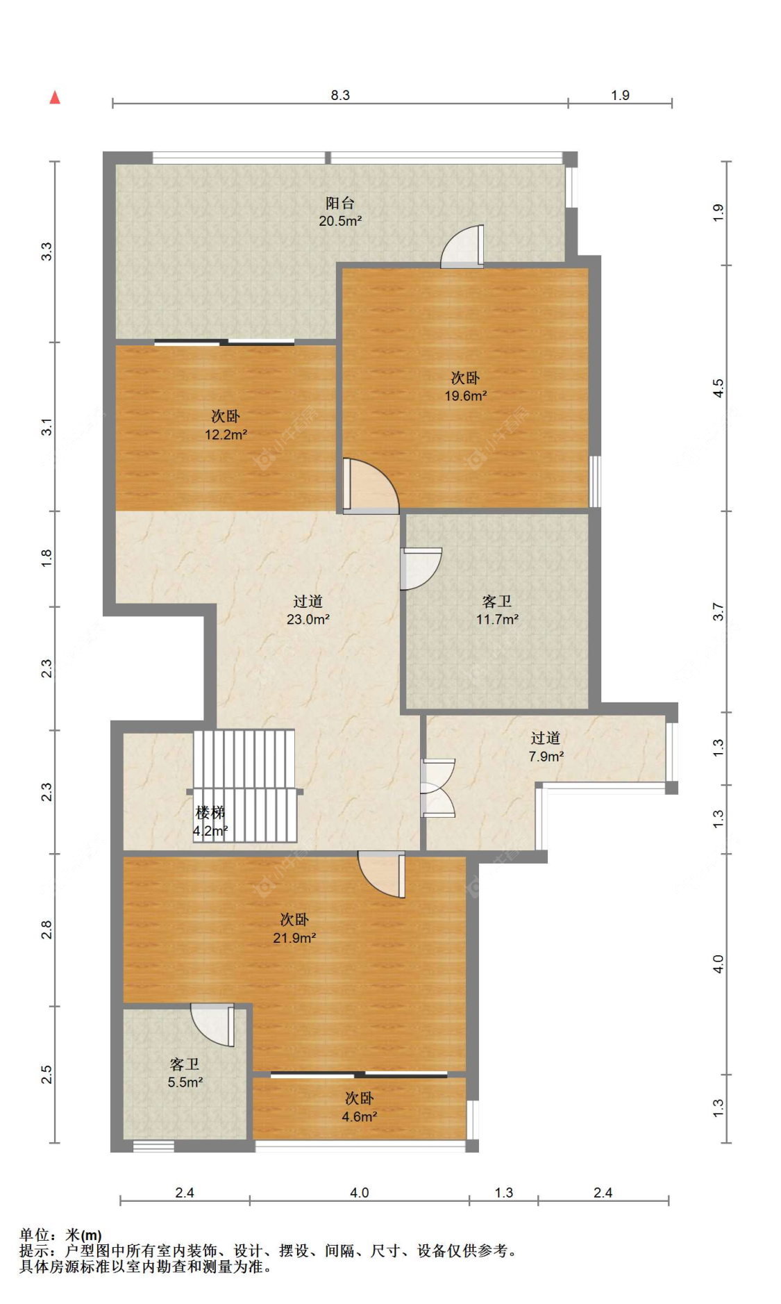 苏州中联棠樾在售二手房源户型图_小牛看房