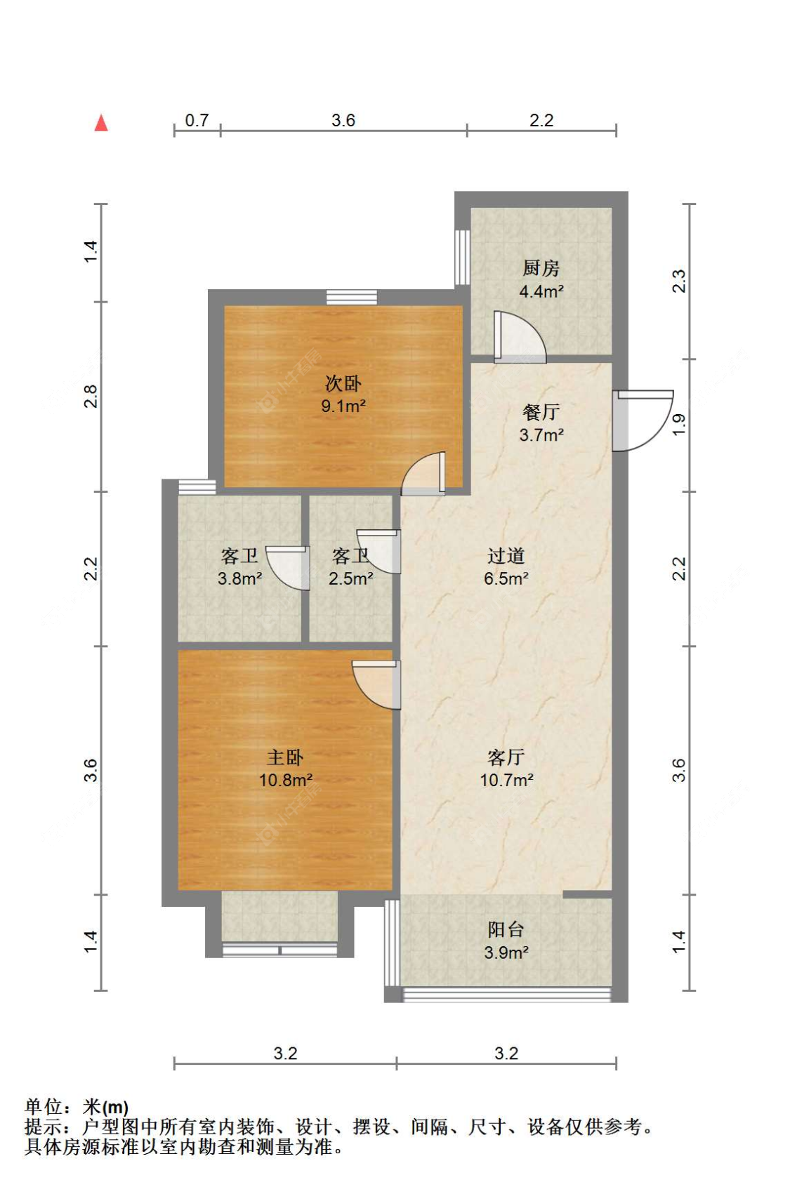 苏州悦隆新村在售二手房源户型图_小牛看房