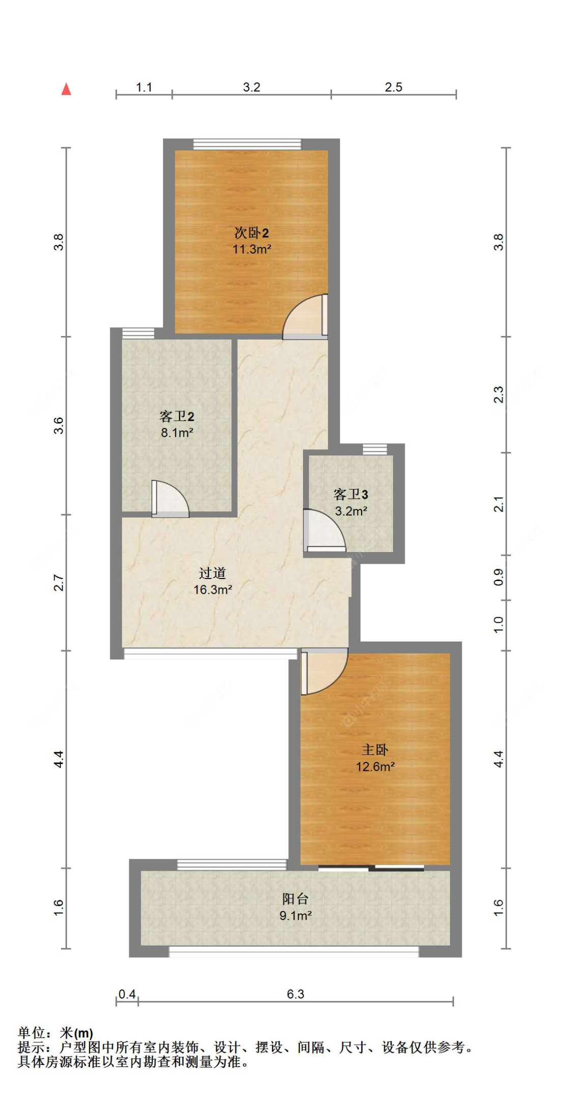 苏州建发御珑湾在售二手房源户型图_小牛看房