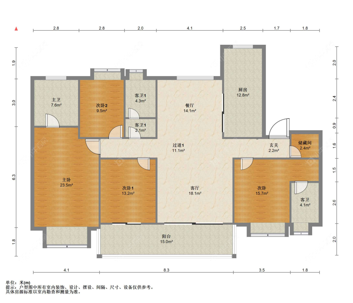 苏州碧桂园凤凰台在售二手房源户型图_小牛看房