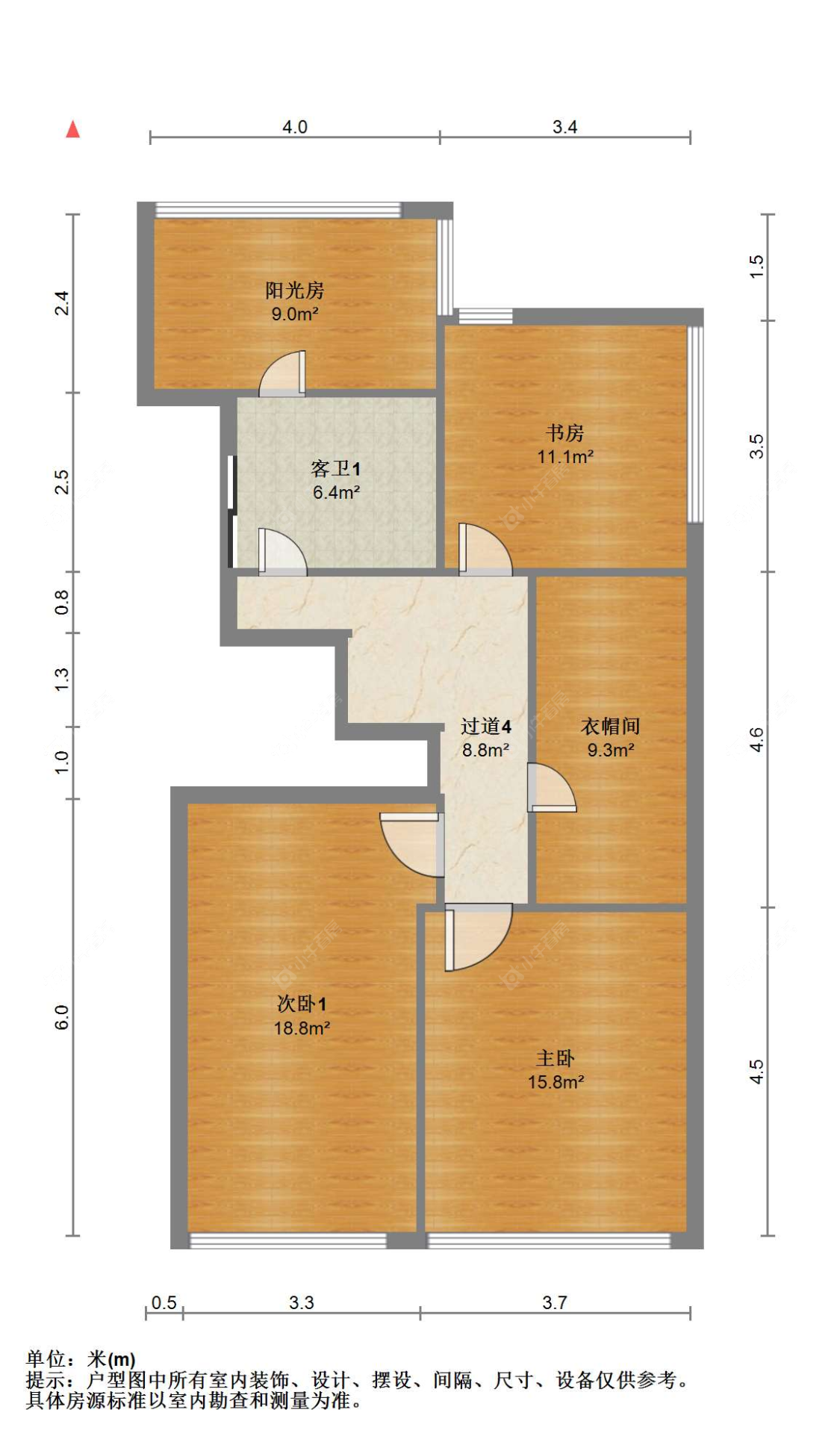 苏州缇香镜湖湾在售二手房源户型图_小牛看房