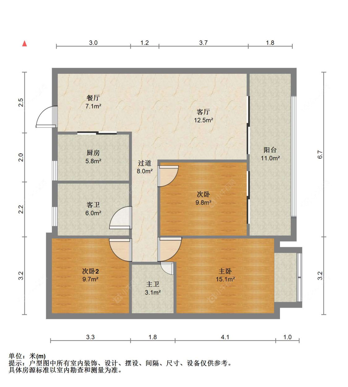 苏州保利熙悦在售二手房源户型图_小牛看房