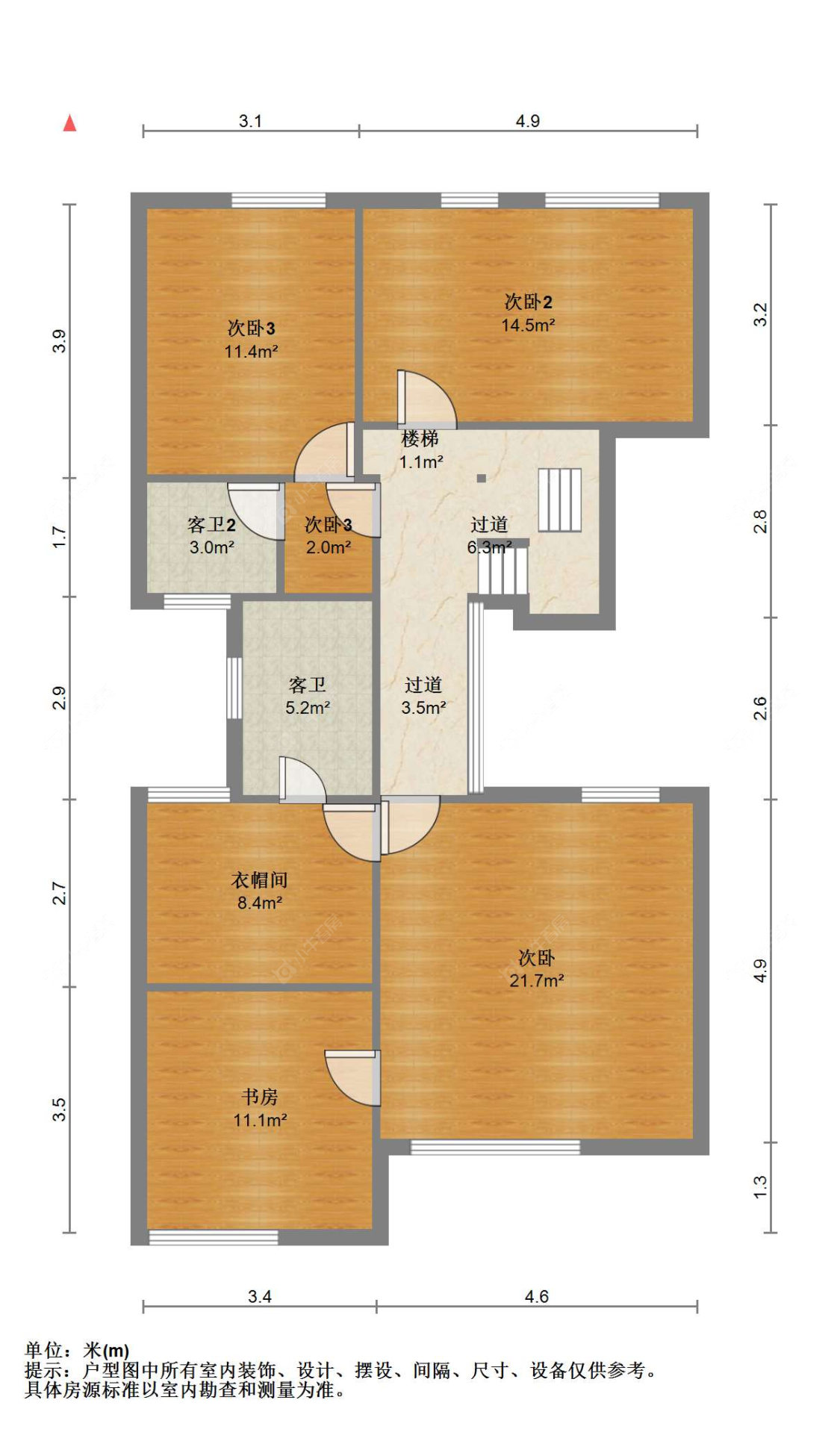 苏州张家港苏园在售二手房源户型图_小牛看房