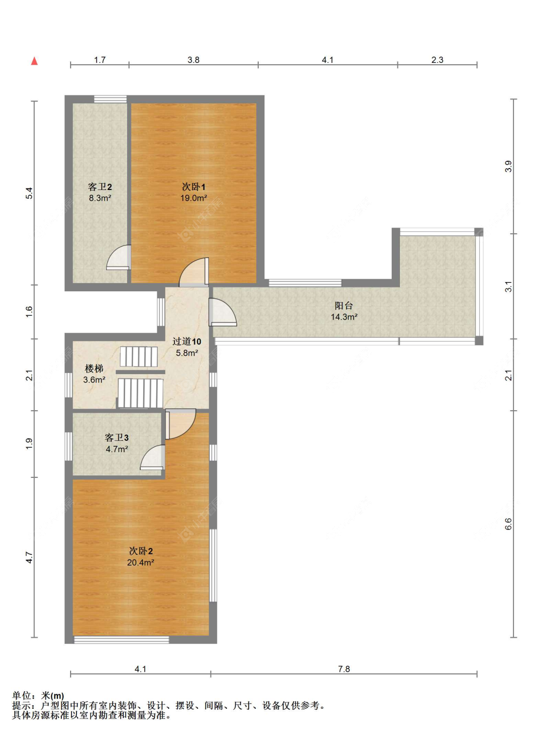 苏州世茂九溪墅(别墅)在售二手房源户型图_小牛看房