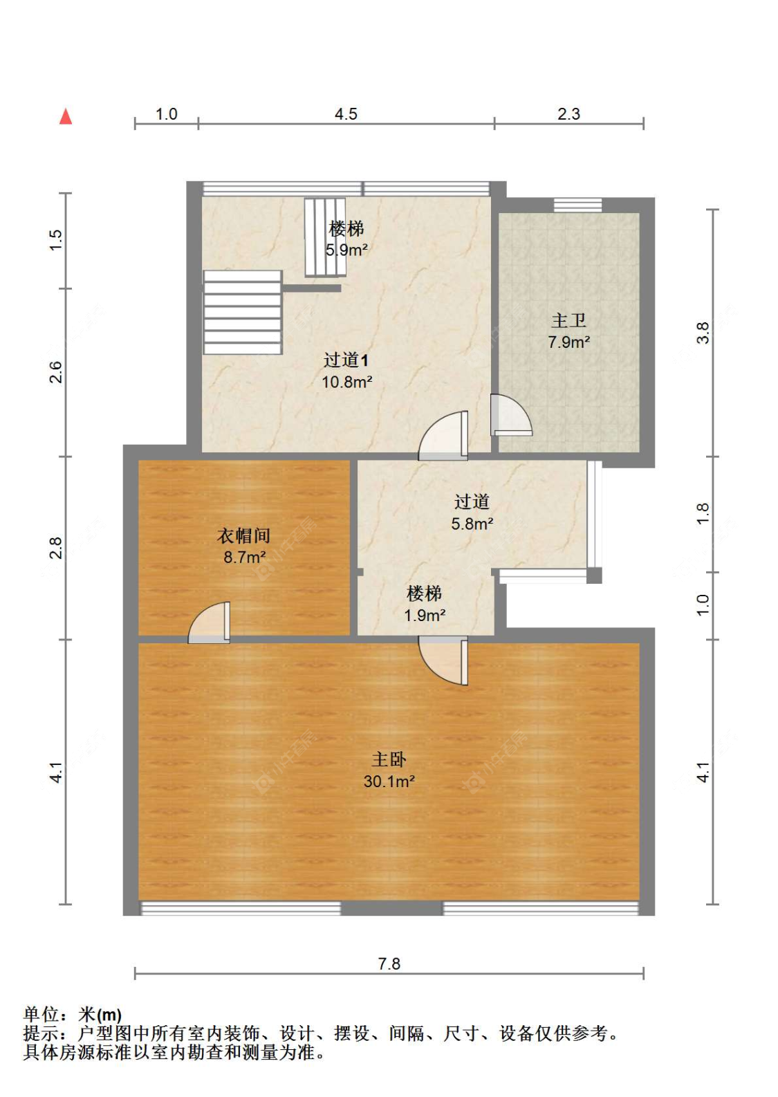 苏州香蜜湖公馆(别墅)东区在售二手房源户型图_小牛看房