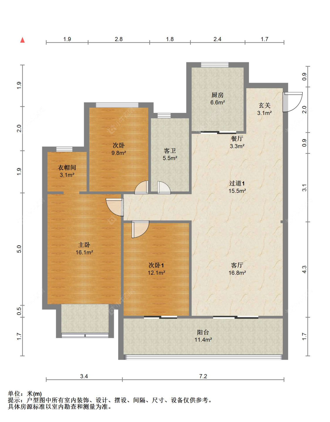 苏州建发御珑湾在售二手房源户型图_小牛看房
