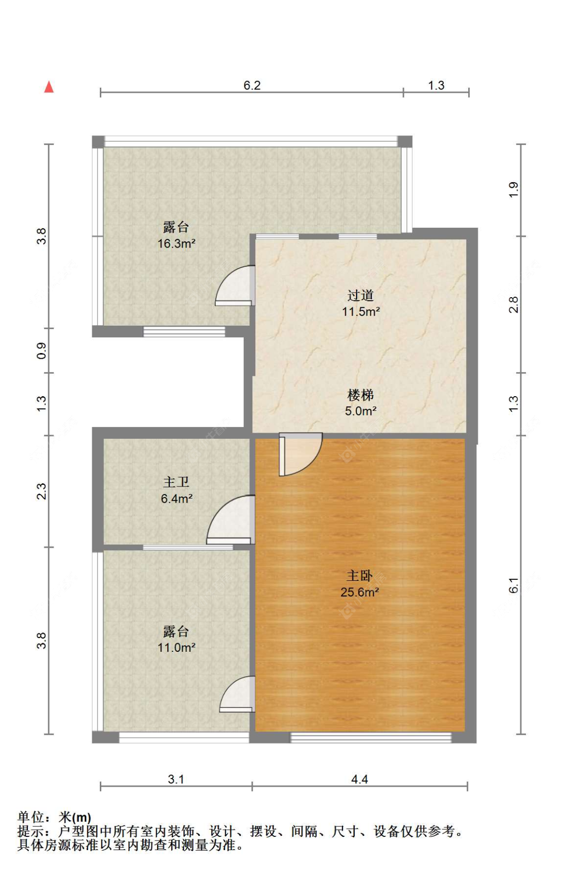 苏州帝景豪园在售二手房源户型图_小牛看房