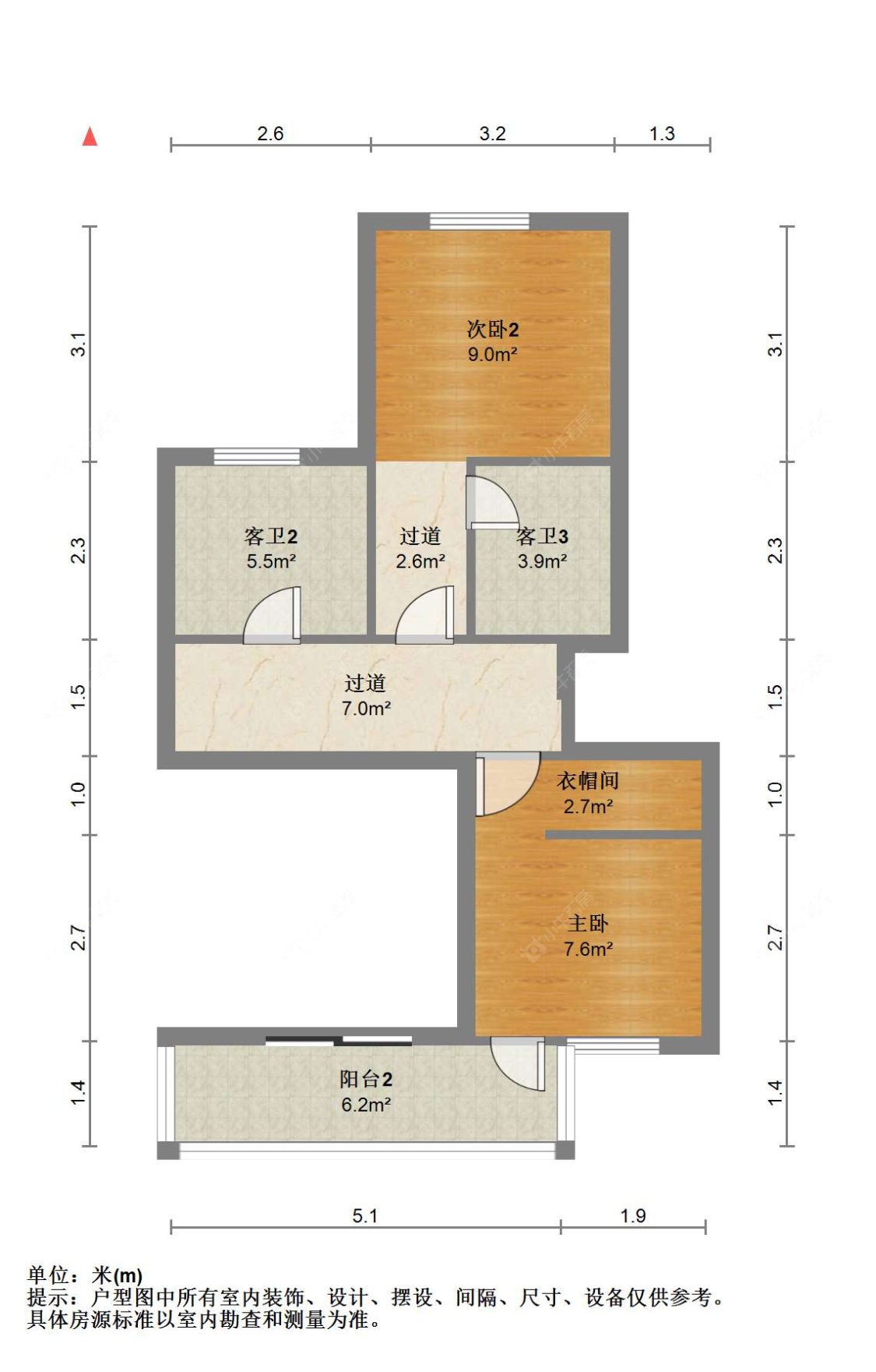 苏州中锐星奕湾在售二手房源户型图_小牛看房