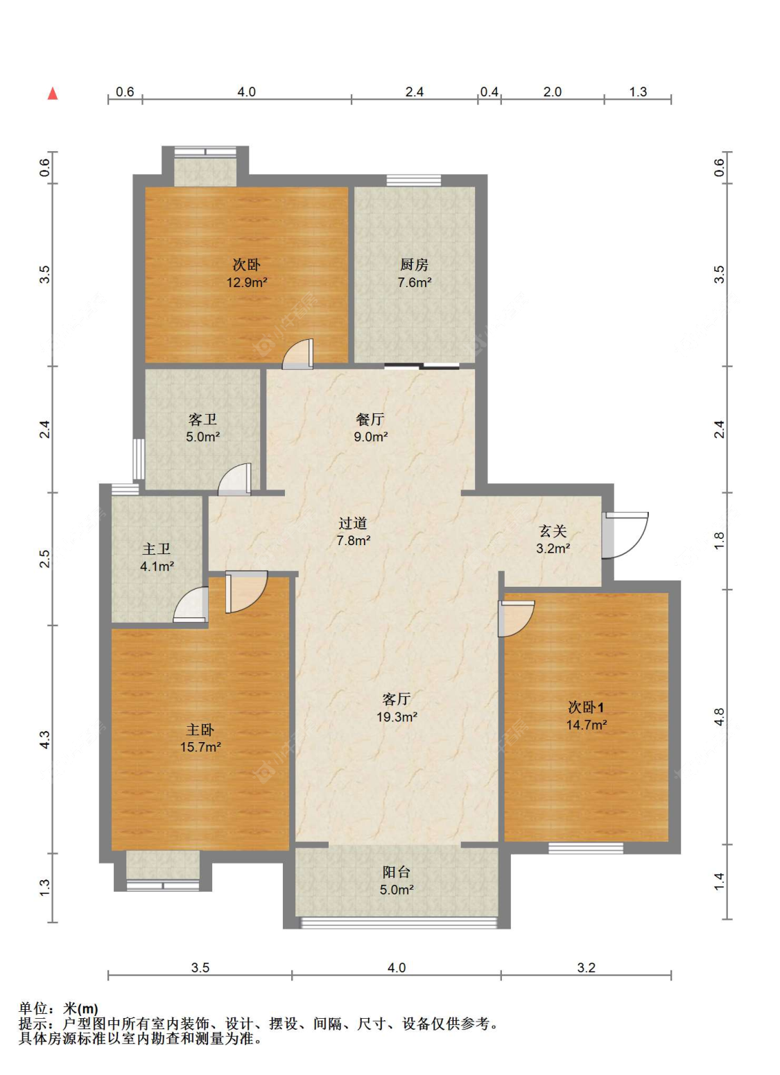苏州新乘北苑四期在售二手房源户型图_小牛看房