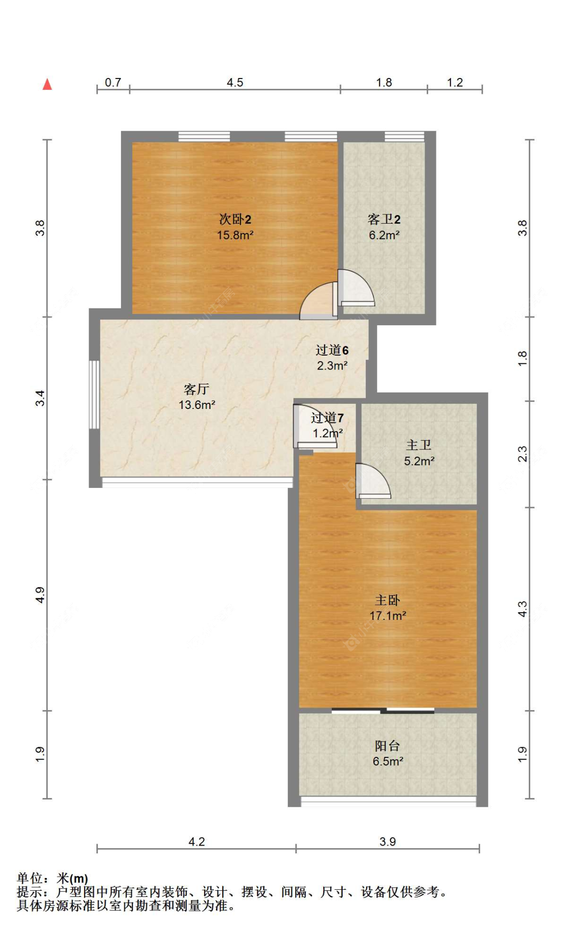 苏州伟业和璞院在售二手房源户型图_小牛看房