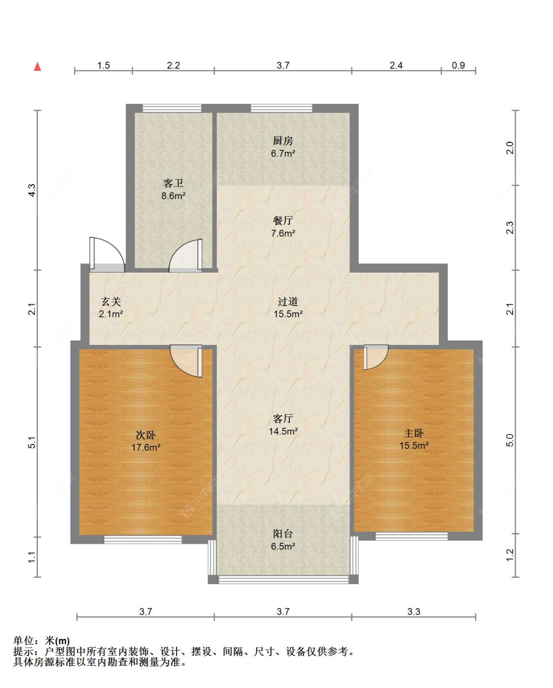 苏州新农花苑在售二手房源户型图_小牛看房