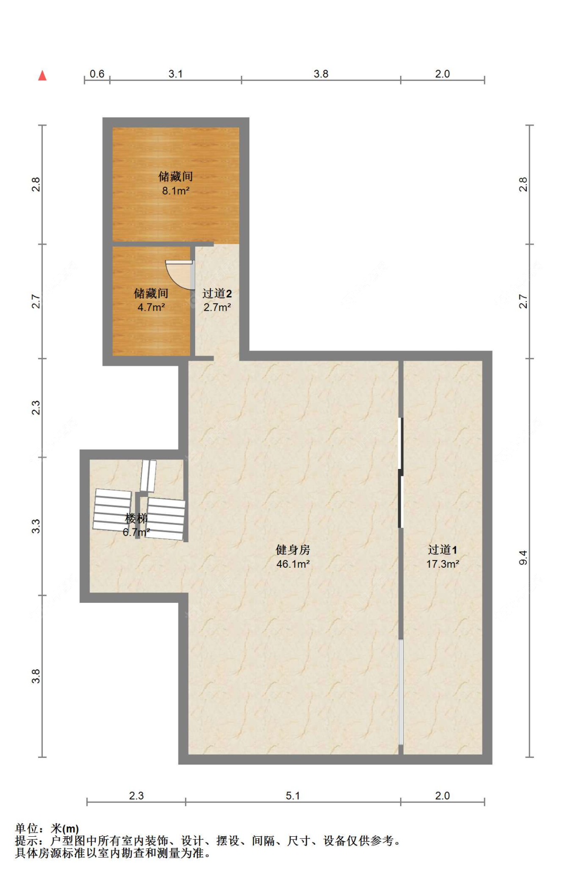 苏州金茂滨湖名邸在售二手房源户型图_小牛看房