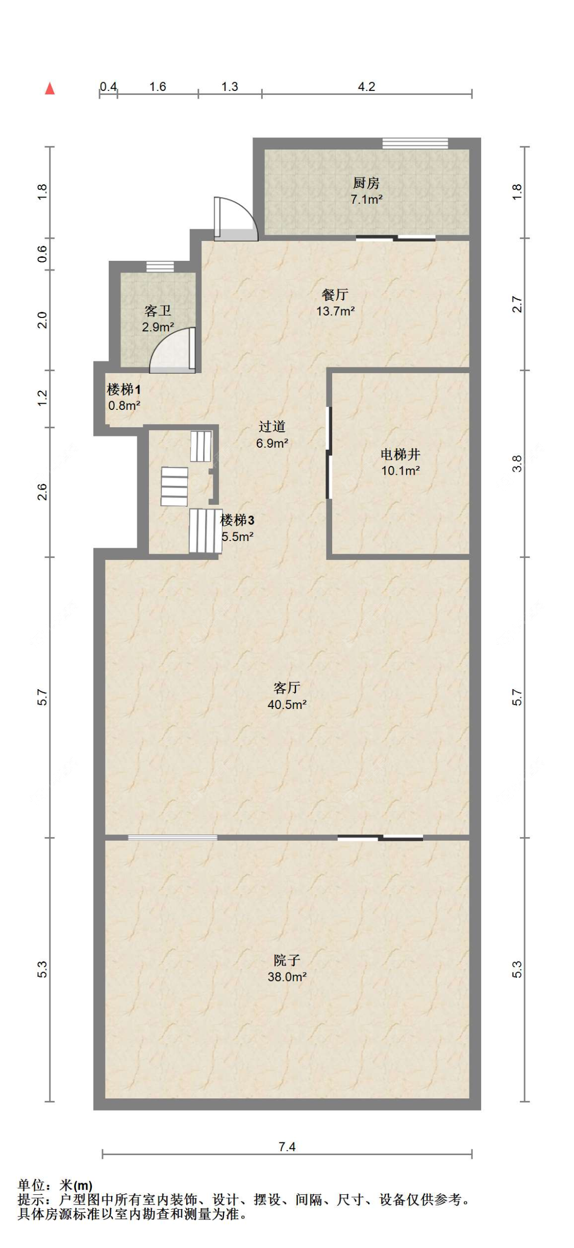 苏州世茂九溪墅(别墅)在售二手房源户型图_小牛看房