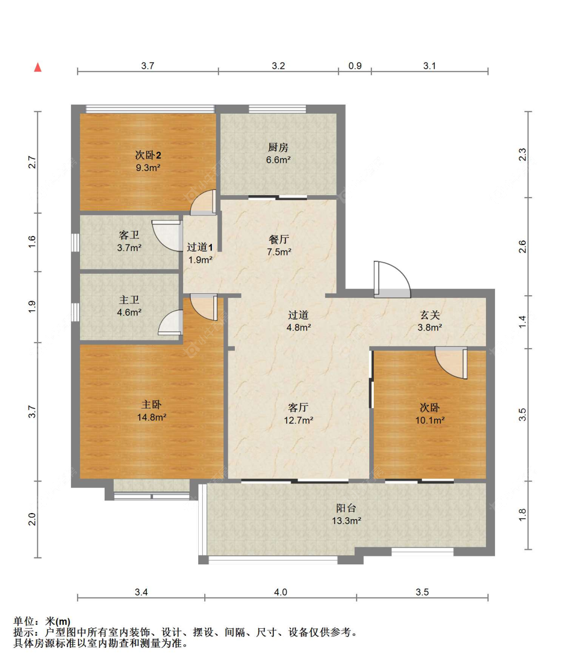 苏州碧桂园凤凰台在售二手房源户型图_小牛看房