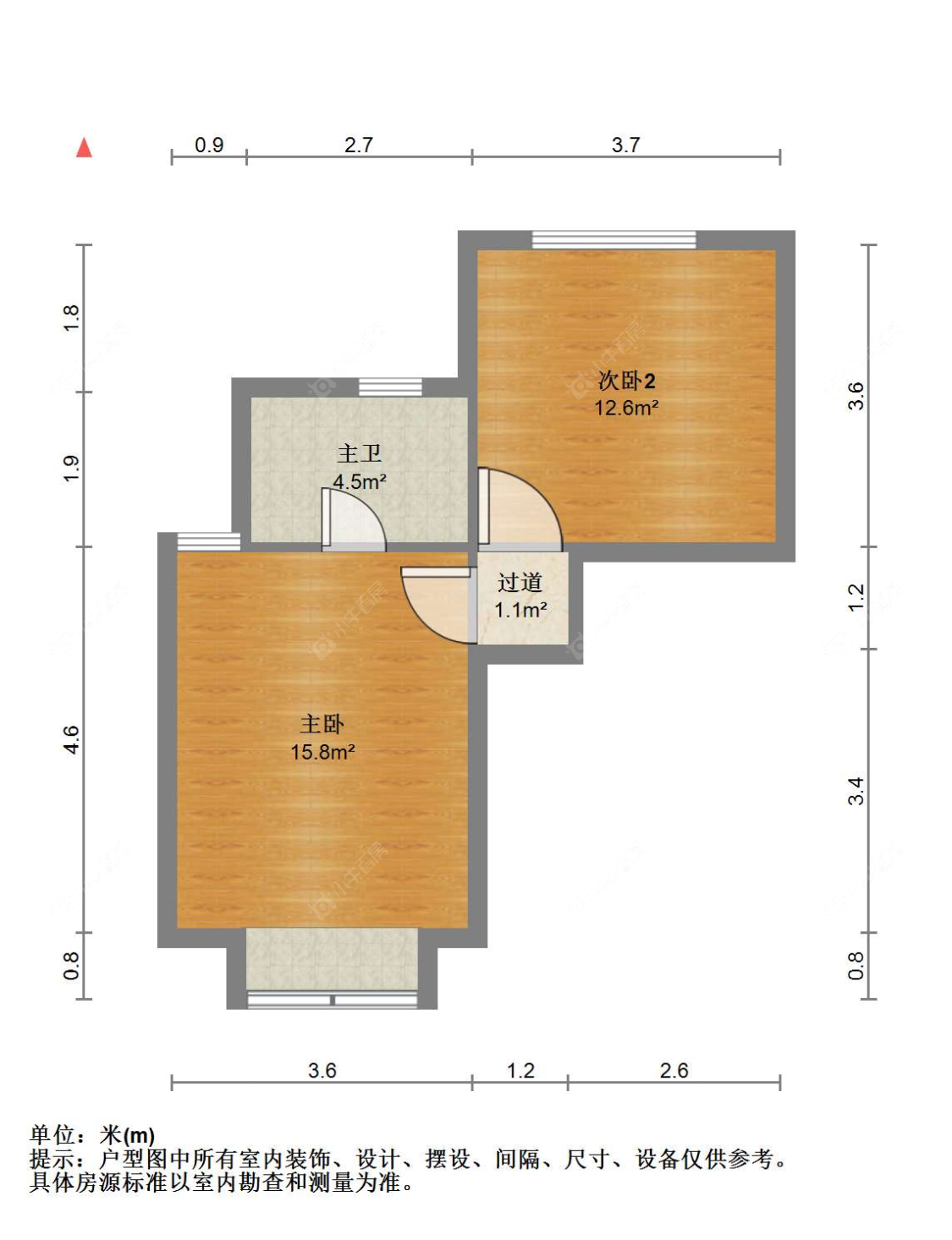 苏州锦润华庭在售二手房源户型图_小牛看房