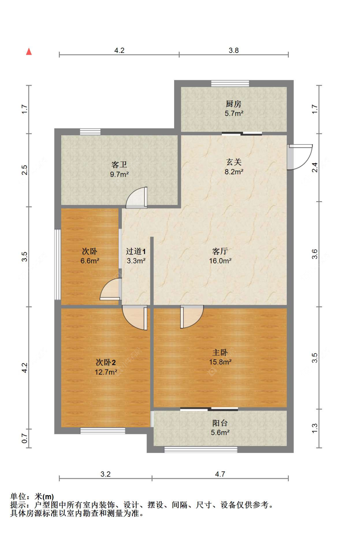 苏州福前小区在售二手房源户型图_小牛看房