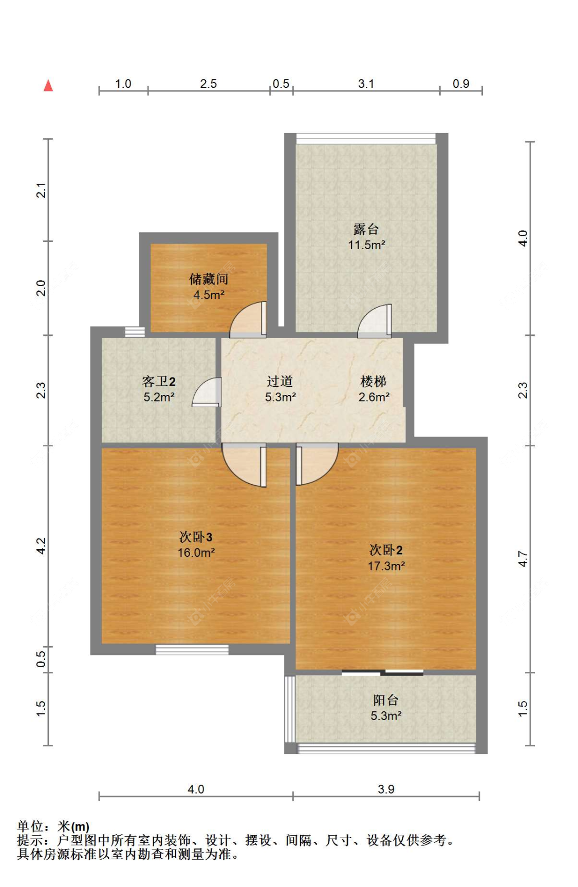 苏州塘市花苑在售二手房源户型图_小牛看房